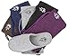 Sunshine Code Women's Memory Foam Cotton Washable Slippers with Matching Travel Bag for Home Hotel Spa Bedroom, L, Grey
