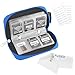 Eco-Fused Memory Card Case - Fits up to 22x SD, SDHC, Micro SD, Mini SD and 4X CF - Holder with 22 Slots (Blue / 22 Slots - 1 Pack)