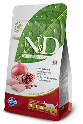 Farmina Grain-Free Chicken and Pomegranate Adult Neutered Cats 3.3 pounds