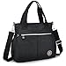 Tote Handbags,Crossbody Bags for Women,ZYSUN Nylon Lightweight Satchel Shoulder Bag (2-black)