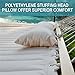 Lazy Daze Hammocks Double Quilted Fabric Hammock with Carrying Bag, Spreader Bars and Detachable Pillow, 2 Person Hammock for Patio Outdoor Backyard Poolside, 450 LBS Weight Capacity