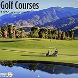 Golf Courses Wall Calendar 2020 by