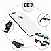 ImpactStrong Compatible with iPhone 6 Waterproof Case [Fingerprint ID Compatible] Slim Full Body Protection Cover - White