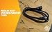Woods General Purpose Outdoor/Indoor Extension Cord (8 Ft, Black), 260