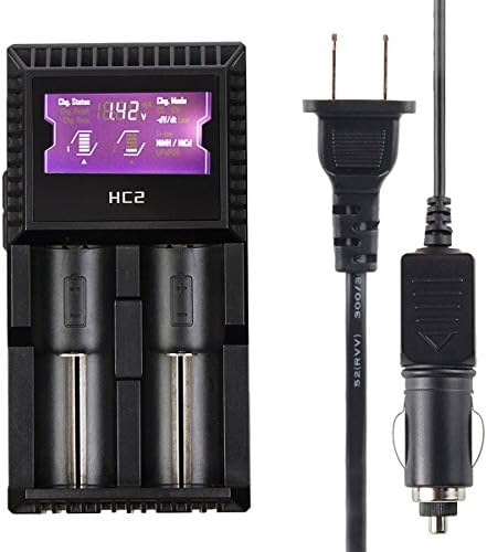 Universal Battery Charger for Li-Lon,NiMH,Ni-Cd,LiFePO4 Rechargeable Batteries AA/AAA etc. by Ashipher
