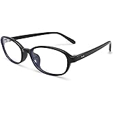 Dollger Small Oval Blue Light blocking Glasses for Women Men trendy Rectangle Anti Bluelight Blocker Glasses for computer use