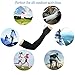 King Honor Sports Arm Sleeves Unisex Sun Block UV Protection Cooling Arm Sleeve Hands Arm Cover Long Arm Sleeve Glove,Arm Warmer for all Outdoor Activities Skin Protection 1 Pair