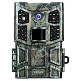 Victure Trail Game Camera 20MP with Night Vision Motion Activated 1080P Wildlife Hunting Camera No Glow with 0.2s Trigger Speed and Upgrade Waterproof Design for Outdoor Surveillance