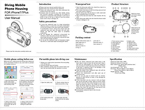 SeaFrogs-195FT60M-Underwater-housing-case-for-iPhone-7-47-with-Wide-Angle-Dome-Port-Lens-in-Yellow-color