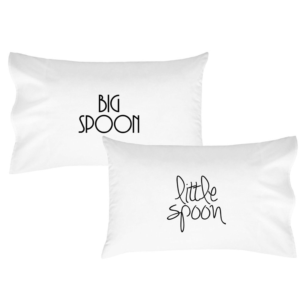 Oh Susannah Big Spoon Little Spoon Pillow Cases For Couples