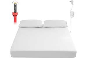 VOREEK Grounding Fitted Sheets for Earthing, 10% Pure Silver Fiber+90% Cotton, Grounded Sheet Earth Connected Bedding (King - 76"x 80"x 15" Ivory White) Grounding Mat Earthing, Grounding Cord Included