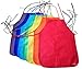 ColorYourLife 7-Pack Non-woven Assorted Colors Children's Artists Aprons in Retail Packaging