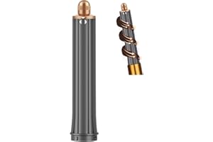 PUREGUST 1.2IN Long Hair Barrels Attachment Compatible with Dyson Airwrap HS01 HS05 HS08 Accessories, Automatic Curling Iron Curlers for Soft Inward Curls Voluminous Outward Waves