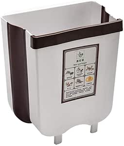 Bote de basura de la cocina del automóvil doméstico, bote de basura de