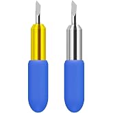 2 Pack Replacement Cutting Blades for Cricut Joy/2/Xtra, Vinyl Fabric Carbide Standard Blade Cut a Wide Variety of Materials
