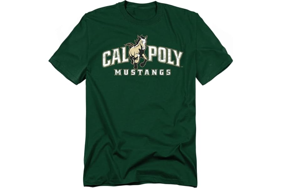 Official Collegiate Primary Distressed Logo Unisex for Men & Women Short Sleeve T Shirt Collection