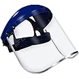 Blue Eagle BLUE EAGLE Full Face Impact Resistant Safety Faceshield (B1BL+FC48) | Clear | Extrusion-Grade Polycarbonate Visor