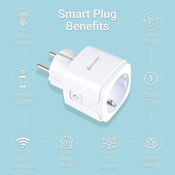 Enchufe Inteligente ARKTIVO Enchufe WiFi Compatible con Alexa Google Home Enchufe con Control Remoto y Funcin de Temporizado para iOS y Android Wi Fi Smart PlugSolo soporta 2 4GHz2 Pack
