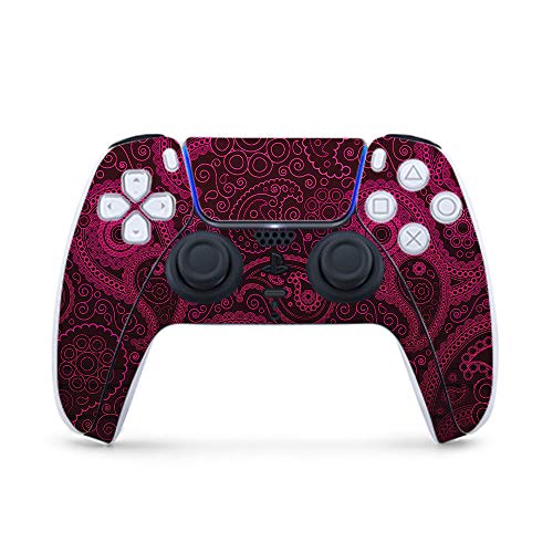 MightySkins Gaming Skin for PS5 / PlayStation 5 Controller - Paisley | Protecti…