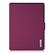 Fintie SlimShell Case for Nook GlowLight Plus - The Thinnest and Lightest Leather Cover for Barnes & Noble Nook GlowLight Plus 2015 Release Model# BNRV510 (NOT Fit Nook GlowLight 3 2017), Purple