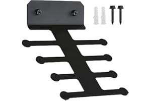 Gym Wall Organizer,Metal Heavy Duty Multifunctional Hanger - Gym Equipment Storage Rack - for Fitness Training Routine Home E