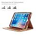 iPad 9.7 2017/2018 case - Leather Multiple Card Pocket Stand Case with Auto Sleep/Wake Up Viewing Angles Stand Folio Design for Apple iPad 9.7 inch 2017/2018 Air/Air 2 - Brown