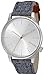KOMONO Unisex KOM-W2101 Winston Heritage Series Analog Display Japanese Quartz Blue Watch