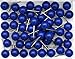 Coolrunner 100pcs of 1/4 Inch Map Tacks (Dark Blue)