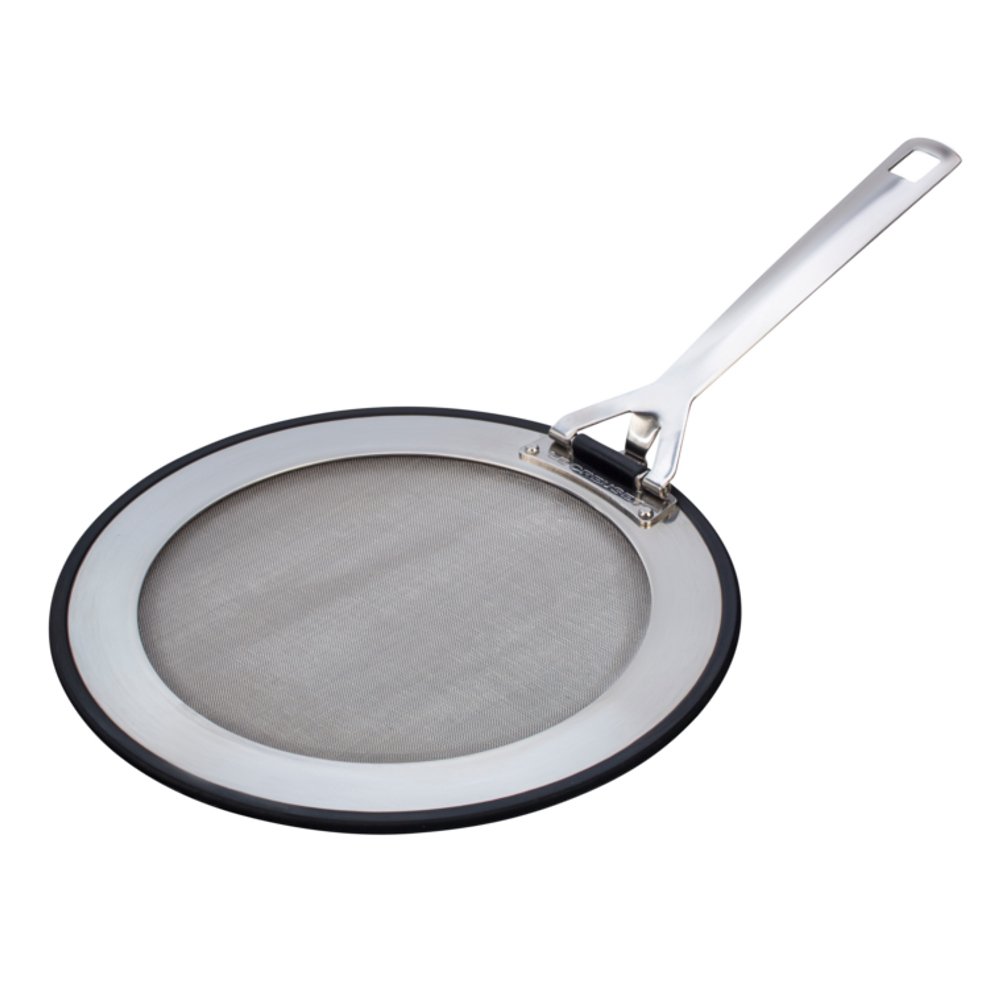 LE CREUSET Stainless Steel Splatter Guard, 20cm to 24cm