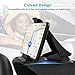 Phone Holder for Car, Leelbox Mobile Car Phone Mount, Car Dashboard Cell Phone Mount Holder Stand with 5 Cable Clips and Strong Sticky Pad Universal for 3-7 inch Smart Phones or GPS Devices