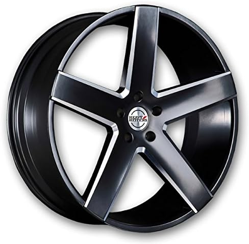 22" inch Heavy Hitters HH15 Satin Black Milled Rims & Tire package | LEXANI FORGIATO ASANTI GIOVANNA AUDI BMW INFINITY MERCEDES