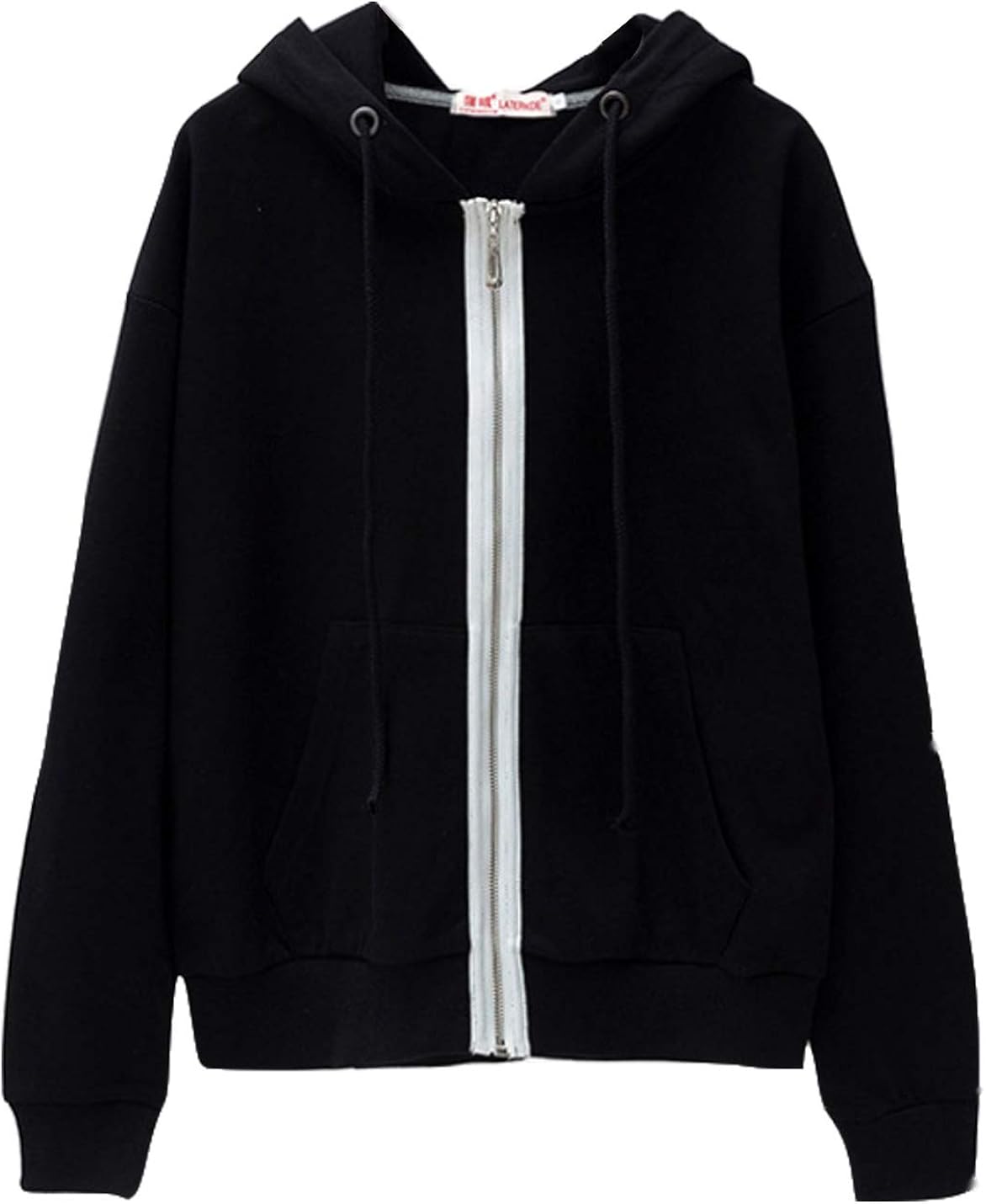baggy zip up hoodie