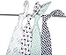 Bacati - Tribal/Aztec Baby Swaddle Blanket Boys Swaddle Wrap Soft Breathable Cotton Muslin Swaddle Blankets Receiving Blanket for Boys, Large 45 x 45 inches (Noah Tribal Mint/Navy)
