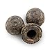 Pu-erh Tea Ball Cakes (20-pack), 20 Pu'er Tea Tuo Cha Bird's Nest Shape Cakes, Fermented Loose Leaf Pu erh Tea, 60+ Servings in Square Black Metal Tin