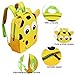 Hipiwe Little Kid Toddler Backpack Baby Boys Girls Kindergarten Pre School Bags Cute Neoprene Cartoon Backpacks for Children 1-5 Years Old (Giraffe Large Size)