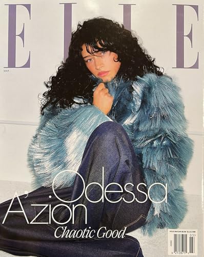 Elle Magazine (March 2026 Issue) Odessa Azion: Amazon.com: Books