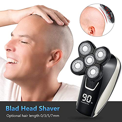 Head Shaver,Head Shavers for Bald Men,5D Floating Electric Shaver for