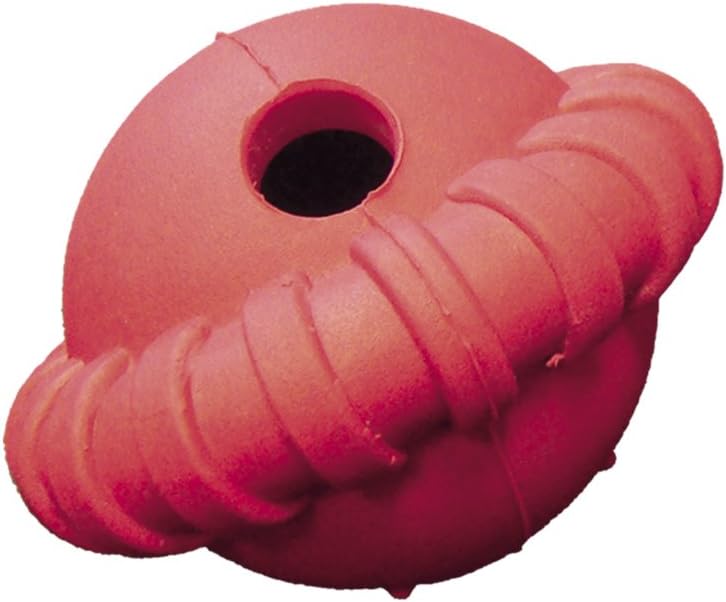 Nobby Lion Solid Rubber Ball 7.5 cm Red Dogs Toys - Image 3