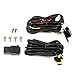 Auto Dynasty Compatible with Altima Fog Light Lamps+Switch & Blubs (Clear Lens) - 4-Door Seden