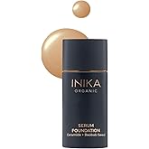 Organic Serum Foundation | Vegan, Buildable Coverage, Weightless Second Skin Feel, Transfer Proof with Skincare Ingredients in Sustainable Packaging. Daring 25ml