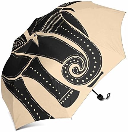 Windproof &amp; Waterproof Compact Travel Umbrella - Auto Open Lightweight Easy