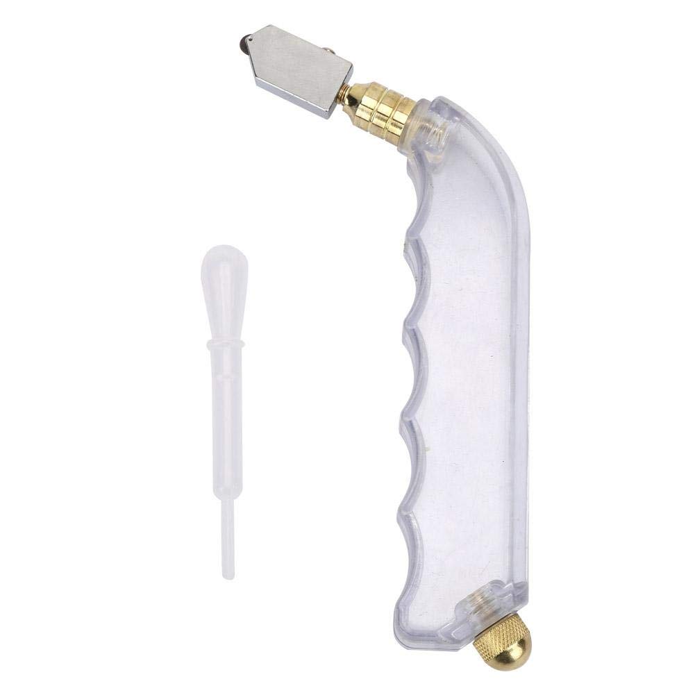 Liukouu Handheld Alloy Pistol Grip Oil Feed Glass Cutter Set For Cutting Ceramic Tiles