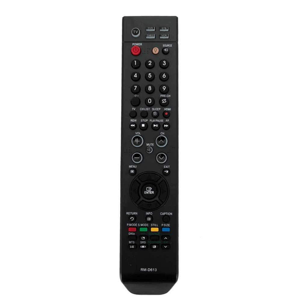 VINABTY RM-D613 Remote Control Replace for Samsung TV LE26R87BD LE40R88BD LE40R87BD LE32R81BX LE32R81BX LE37R87BD LE32R87BD