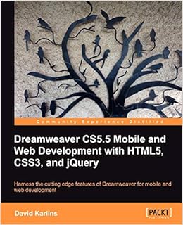 Dreamweaver CS5.5 Mobile and Web Development with HTML5, CSS3 ...