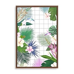 Framed Home Artwork Nordic Style Plant for Living Room Bedroom