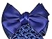 Women Bun Cover Net Snood Bowknot Decor Barrette Hair Clip (4)