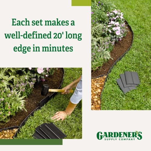 Gardeners Supply Company Easy NoDig Landscape Edging Kit Pound in