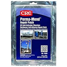 CRC 14094 perma-mend gris UV Curables parche de reparación, 6