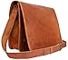 Handmadecraft Classic Leather Messenger Satchel Laptop Leather Bag Leather Messenger Bag