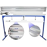 Yield Lab Complete 4 Foot 54w 2 Bulb T5 Fluorescent Grow Light Kit (6400K)